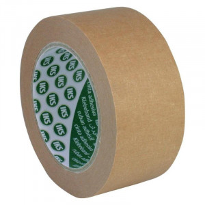 fortis - Banda de ambalare din hartie K61, 50mx50mm, maro [4026359003703]