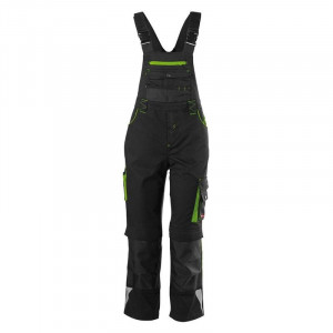 fortis - Salopeta Kids, neagra/verde lime, marime 158-164 [4317784703697]