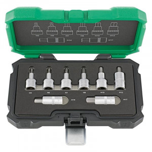 fortis - Set capete tubulare imbus 1/2