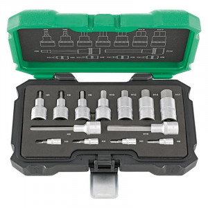 fortis - Set capete tubulare imbus 1/4