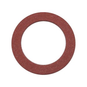 Garnitura de etansare plata din fibra vulcanizata, rosu, 24x16x1mm [1971024]