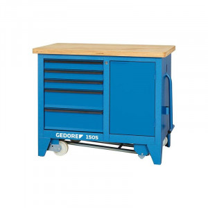 Gedore - Dulap pentru scule cu role 1505, 1100x652x900mm [6621780]