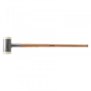 Halder - Ciocan SUPERCRAFT cu reducerea vibratiilor cu maner ergonomic Hickory si lacuit, 80 mm, 4410 g [3366.081]