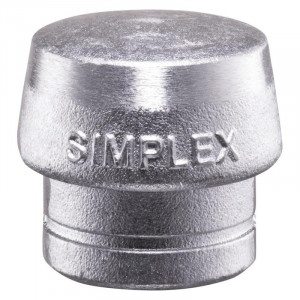 Halder - Insertie SIMPLEX, metal moale, argintiu, 80 mm [3209.080]
