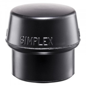 Halder - Insertie SIMPLEX, cauciuc compozit, negru, 50 mm [3202.050]