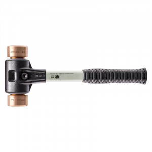 Halder - Ciocan SIMPLEX cu capete moi, cupru, cu carcasa din fonta si coada din fibra de sticla, 40 mm [3704.040]