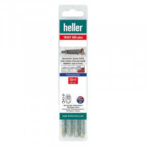 Heller - Burghiu pentru beton SDS-Plus Trijet Ultimate 12x100/160mm 10+1 bucati [31013]