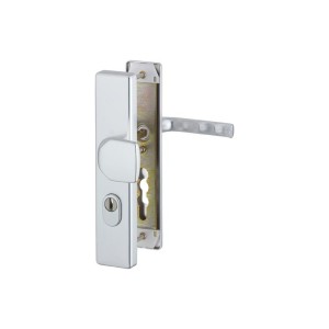 HOPPE - Maner usa Londra, argintiu, distanta gauri 72mm, grosime 37-42mm [3768630]