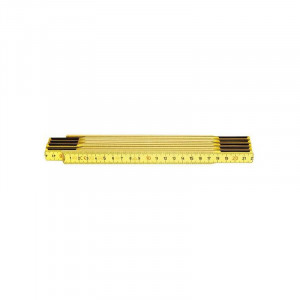 Hultafors - Metru pliabil din fag 2m x 17mm galben [105354]