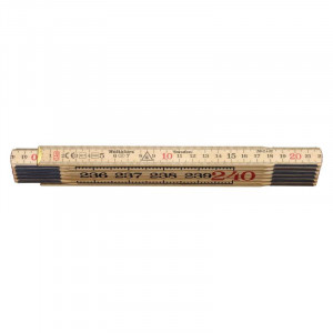 Hultafors - Metru pliabil din lemn 2.4m x 17mm [100309]