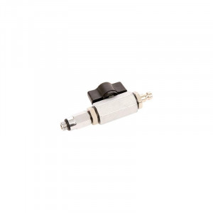JUMTEC - Adaptor cu robinet si cuplare rapida pentru testare conducte cu gaz 1/2
