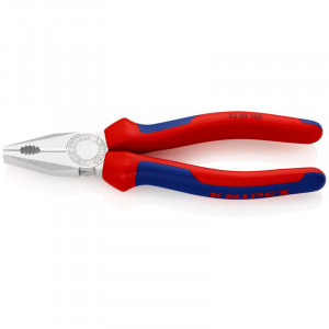 Cleste combinat/patent Knipex cu maner multicomponent 180 mm