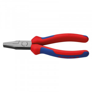 Cleste cu varf plat Knipex scurt 140mm manere multicomponente