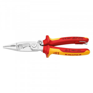 Cleste multifunctional Knipex 200mm VDE cu agatatoare