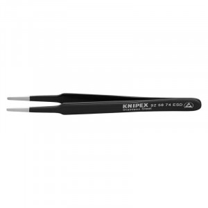 KNIPEX - Penseta ESD rotunda 120mm neagra [925874ESD]
