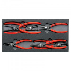 Set clesti inel siguranta Knipex seria 48 si 49 J1 J2 J21 A1 A2 A21 6 piese
