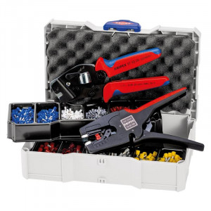 KNIPEX - Trusa sertizare pentru ferule 97 90 17, 1252 piese [979017]