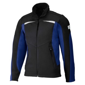 KUBLER - Jacheta softshell Pulsschlag, negru/albastru mas. XL [1241-7322-9946/XL]