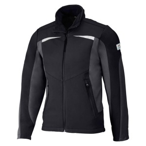 KUBLER - Jacheta softshell Pulsschlag, negru/antracit, mas. XL [1241-7322-9997/XL]