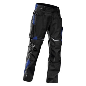 KUBLER - Pantaloni Pulsschlag, negru/albastru, mas. 29 [2324-5353-9946/29]