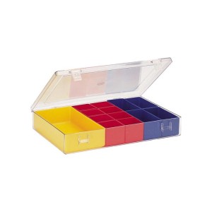 Organizator LA-KA-PE 4.07 307x225x50mm cu 13 compartimente