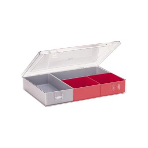 Organizator LA-KA-PE 4.10 307x225x50mm cu 4 compartimente