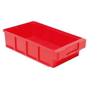 Cutie depozitare LA-KA-PE VKB 300/186 186x300x83mm rosie