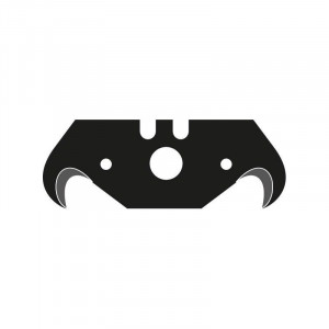 Lutz Blades - Lama cu carlig pentru cutit utilitar Negru 48.2x18.7x0.65mm 10 piese [1315.0650]
