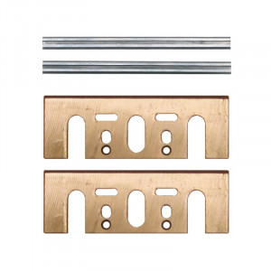Cutite (2 reversibile + 2 HSS) pentru rindea Makita, 82mm, 4 bucati