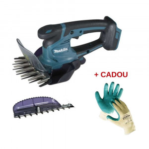 Makita - Foarfeca pentru iarba 16cm si gard viu 20cm, DUM604ZX, fara acumulator 18V + manusi DIPPER mas. 9/10 [MET-14152]