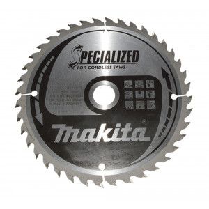 Makita - Panza fierastrau circular, Specialized, TCT, 165x20mm, 40T [B-32954]