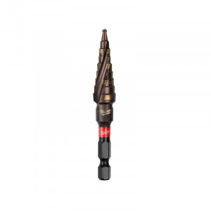 Milwaukee - Burghiu in trepte Shockwave 4-12mm, 1mm [48899261]