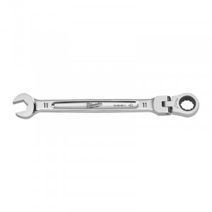 Milwaukee - Cheie combinata Max Bite cu clichet si cap pivotant, 11mm [4932480184]