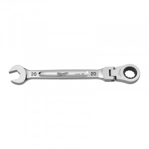 Milwaukee - Cheie combinata Max Bite cu clichet si cap pivotant, 20mm [4932480193]