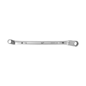 Milwaukee - Cheie inelara dubla cotita 8x10mm [4932492741]