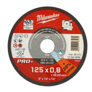 Milwaukee - Disc subtire Pro Plus pentru debitare metal SCS 42, 125x0.8x22mm [4932498201]