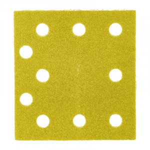 Milwaukee - Hartie abraziva 115x107 mm, 10 gauri, granulatie 240, 10 bucati [4932492247]