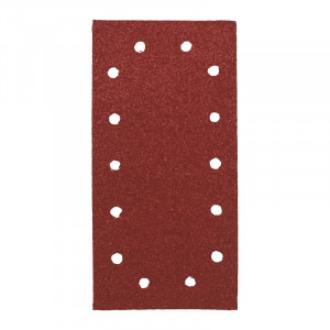 Milwaukee - Hartie abraziva 115x230 mm, 14 gauri, granulatie 120, 10 bucati [4932492266]