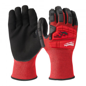 Milwaukee - Manusi de protectie la impact, nivel 3, mas.XL/10 [4932478129]