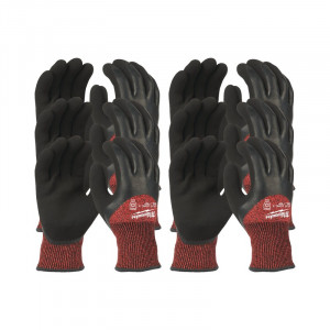 Milwaukee - Manusi de protectie pentru iarna rezistente la taiere, nivel 3, mas. 10/XL, 12 perechi [4932471612]