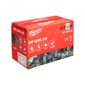 Milwaukee - Manusi de protectie rezistente la taiere, nivel 5, mas XL/10, set 144 buc [4932479018]