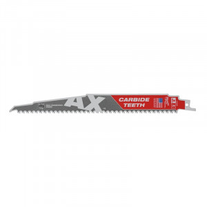 Milwaukee - Panza fierastrau sabie Heavy Duty Ax cu dinti din carbura, 230 mm, 5 dinti per inch, 5 bucati [48005526]
