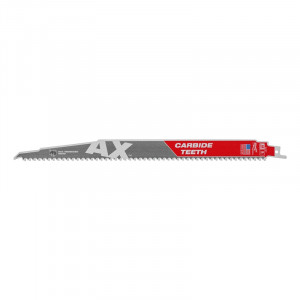 Milwaukee - Panza fierastrau sabie Heavy Duty Ax cu dinti din carbura, 300 mm, 5 dinti per inch, 5 bucati [48005527]