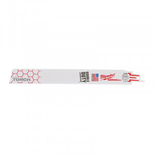 Milwaukee - Panza fierastrau sabie Heavy Duty Torch, 230 mm, 14 dinti per inch, 25 bucati [48008787]