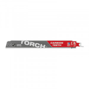 Milwaukee - Panza fierastrau sabie Heavy Duty Torch cu dinti din carbura, 230 mm, 8 dinti per inch [48005202]
