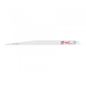 Milwaukee - Panza fierastrau sabie Sawzall, 300 mm, 8/12 dinti per inch, 50 bucati [48016094]