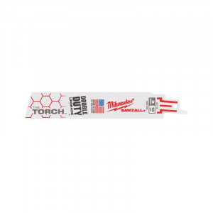 Milwaukee - Panza fierastrau sabie Sawzall Heavy Duty Torch, 150 mm, 10 dinti per inch, 25 bucati [48008712]