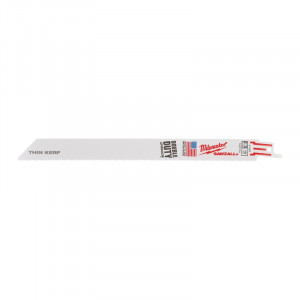 Milwaukee - Panza fierastrau sabie Sawzall Thin Kerf, 230 mm, 18 dinti per inch, 50 bucati [48016188]