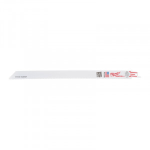 Milwaukee - Panza fierastrau sabie Sawzall Thin Kerf, 300 mm, 18 dinti per inch, 50 bucati [48016189]