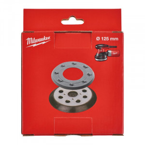 Milwaukee - Platou slefuire 125 mm, 8 gauri, ROS125E [4932430091]